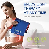 billiga Ansiktsbehandling-ny het säljande led silikon skönhetslampa skönhetsinstrument helkropps röd och blå fotonföryngringsspektrometer minskar rynkor ökar hudens elasticitet eliminerar envist fett optimerar co