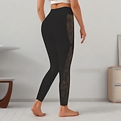 cheap Plain Leggings-Women's Leggings Fashion Streetwear Basic Full Length High Waist Plain Cut Out Comfy Soft Comfortable Stretchy Outdoor Yoga Street Black Fuchsia Gray Spring Fall Skinny