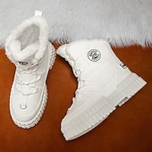 preiswerte Winter- und Schneestiefel-Schwarze, wasserdichte Herren-Winterstiefel mit Fellfutter und griffiger Sohle – strapazierfähiges und isoliertes Schuhwerk für Schnee, Wanderungen und Winterabenteuer