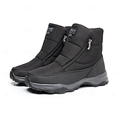 cheap Winter &amp; Snow Boots-Men's Waterproof Insulated Snow Boots - Non-Slip Warm Outdoor Hiking Boots for Winter Sports and Cold Weather