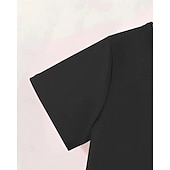 abordables Humor Divertido 3D del Niño-Algodón Niños Chico Negro Graphic Jerga divertida 67 Camiseta Blusa Cuello Barco Manga Corta Exterior Uso Diario Moda Ropa de calle Design Estampado Verano