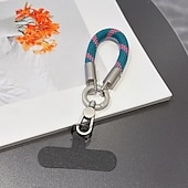 abordables Correas para el teléfono y muñequeras-Nueva correa para teléfono con clip, pulsera y clip, resistente y duradera. &amp;Cordón para cámara unisex antipérdida, correa de muñeca corta para teléfono, nuevo cordón giratorio de una pieza con cierre