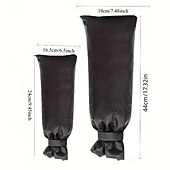 olcso fűtés és hűtés-2 db strapabíró téli csaptelep-takaró, 1 nagy és 1 kicsi, kültéri csaptelepekhez és tűzcsapokhoz alkalmas - EU csőkompatibilis fagyálló zárral, tartós szövet zokni kialakítás / európai kültéri