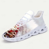  Weihnachtssneaker für Herren mit Weihnachtsmann- und Rentiermotiv – gemütliche und stylische Schuhe für Weihnachtsfeiern, Urlaubsreisen und Winterfeste
