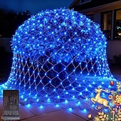 olcso Hálózatra csatlakoztatható elektronika-Háló Fények Csatlakoztatható Vízálló Fényfüzér Átlátszó Drót 8 Móddal Alacsony Feszültségű Biztonságos Dugó Benti/Kültéri Udvar Fűszeres Buli Esküvő Fesztivál Fa Díszítő Fény Kiegészítők