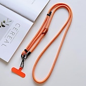 halpa Puhelinnauhat ja rannehihnat-Uusi muodikas puhelinhihna - extrapitkä kaulahihna paksunnetulla vahvikkeella ulkoiluun, vaellukseen, kameraretkille - unisex-ranneketju