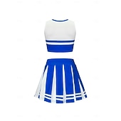 お買い得  職業と制服のコスチューム-ファンシーコスチューム ユニフォーム チアリーダー 子供用 女の子 ハロウィーン カーニバル パーティー 性能 ドレスアップ