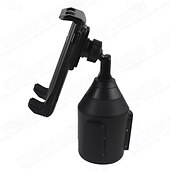 economico Supporti per auto-Supporto per telefono portabicchieri Supporto Telefono per Parabrezza Tipo di fibbia Girevole Clip di Fissaggio Porta telefono per Auto Autocarro Compatibile con iPad Appendini per cellulare