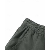 billiga Löparbyxor och tights-Herr Sportmjukisbyxor Casual joggingbyxor Militärbyxor Med fickor Underdelar Gym Fritids- Träningspass Höst vinter Gym Camping Träna Normal Sportkläder Sportkläder Solid färg Svart Kaki Armégrön