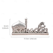 זול רמדאן ועיד-חפצים דקורטיביים, שרף מודרני עכשווי עמיד במים ל קישוט הבית מתנות 1 pc