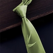 olcso Nyakkendők és csokornyakkendők-Férfi Nyakkendők Divat Klasszikus Modern Kortárs Virágos Mintás Menyegző Hétköznapi viselet