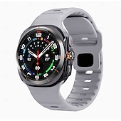 cheap Samsung Watch Bands-Watch Band for Samsung Galaxy Watch Ultra 47mm Silicone Replacement  Strap Adjustable Sport Band Modern Buckle Trail Loop Wristband