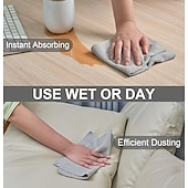 levne Úklid kuchyně-Papírové utěrky z mikrovlákna, opakovaně použitelné, v roli, silné savé, trhací čisticí utěrky, víceúčelové kuchyňské ubrousky, trhací utěrky na nádobí, prádlo, úklidové potřeby