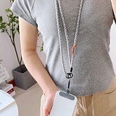 halpa Puhelinnauhat ja rannehihnat-Uusi muodikas puhelinhihna - extrapitkä kaulahihna paksunnetulla vahvikkeella ulkoiluun, vaellukseen, kameraretkille - unisex-ranneketju