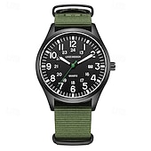 preiswerte Quarz-Uhren-LIGE Geschenk für Frauen Männer Quarz Uhr Lässige Wasserdichte Textilarmbanduhr