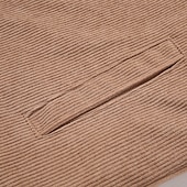 baratos Jaquetas Casuais-Homens Jaqueta de Inverno Casaco de lã Jaqueta casual Férias Diário Térmico / Quente Bolsos Tosão Outono Inverno Tecido Moda Roupa de rua Lapela Padrão Preto cáqui Verde Tropa Cinzento Casaco
