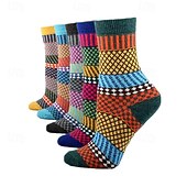 voordelige Cadeaus-Wollen Sokken voor Vrouwen Valentijnsdag Cadeaus voor Moeder Vrouwen Haar Sinterklaas Cadeaus Bot Warm Zachte Crew Sok voor Winter Wandelen
