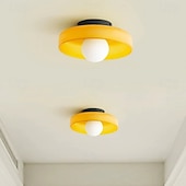 Недорогие Простота Потолочные Светильники-современный круглый потолочный светильник Morandi с врезным креплением