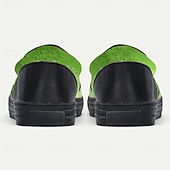  Fun Ugly Christmas Shoes Men's 3D Print Cartoon Character Design Slip-On Sneakers with Playful Smile for Casual Holiday Footwear