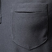 billige Basic gensere-Herre Genser Svart Hvit Militærgrønn Mørkegrå Opprett krage عادي Lomme Sport &amp; Utendørs Daglig Ferie Polyester Gatemote Grunnleggende Fritid Vår Høst Klær Gensere Gensere