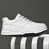 tanie Casualowe sneakersy-męskie zielone trampki ze sztucznej skóry – stylowe i wytrzymałe, idealne na co dzień, na niezobowiązujące wyjścia i do modnego stylu ulicznego
