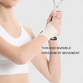 cheap Braces &amp; Supports-2 Pack Wrist Brace Support for Carpal Tunnel Pain Relief, Ultra Thin Elastic for Tear, Ulnar Wrist wraps Repetitive Wrist Use Injury, Fit Left or Right Hand, Small and Medium Hands Sizes