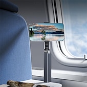 זול עמדות טלפון-ערכת 2 חבילות מעמד אלומיניום מתקפל מחזיק טלפון אוניברסלי 360 סיבוב לבית/משרד/נסיעות