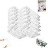 Χαμηλού Κόστους Είδη καθαριότητας-100 τεμάχια κάλυμμα σκούπας μιας χρήσης, κάλυμμα σκόνης σκούπας μιας χρήσης από μη υφασμένο υλικό, μανίκια ξεσκονίσματος πολλαπλών χρήσεων &amp;Εργαλείο καθαρισμού χωρίς πλύσιμο, για σκληρό ξύλο, πλακάκια