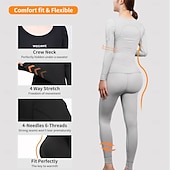 cheap Bottoms-WOSAWE women's spring and autumn quick drying leggings for cycling hiking sports moisture wicking breathable comfortable underwear long pants BF133