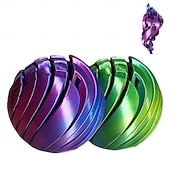 זול אספקה לבית-צעצועי פידג'ט כדור הדפסה תלת מימדית, כדור הילוך צעצוע פידג'ט נוזלי מסתובב כדור זרימת נוזל עם עיצוב מסתובב שולחן אינטראקטיבי, צעצועים למשרד, בית ולנסיעות, צעצועי הקלה בחרדה