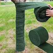 baratos aquecimento e resfriamento-1/3 rolo de fita adesiva para proteção de árvores no inverno - isolamento resistente e protetor contra umidade, com barreira contra insetos, geada e vento - fácil de aplicar em árvores frutíferas,