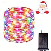 halpa Sähkökäyttöinen-Fantasiavalot sisätiloihin portaita makuuhuoneessa häissä puuloma-juhlatunnelman koristevalonjohdolla matalajännitteisellä pistokkeella 10/20/30/50/150/200M