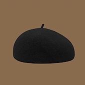 ieftine Pălării-Pentru femei Pălărie Beretă Rezistent la Vânt Cald Zilnice Sfârșit de săptămână Lână  Culoare pură