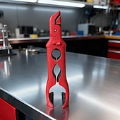 billige Kjøkkenutstyr og -redskap-3-i-1 skåldingsbestandig grytekang med sklisikker design integrert boksåpner og gripeverktøy kjøkkenverktøy for å løfte opp tallerkener og boller multifunksjonsbrett og dampklype håndterer enkelt