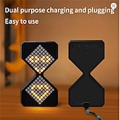 tanie Dekoracyjne światła-Przełączanie trybów Święta Nowoczesny Inne zasilane bateryjnie USB 1 szt.