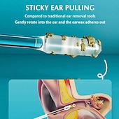preiswerte Persönliche Pflege &amp; Gesundheit-48 Stück (24 Stück/Beutel) Ohrreiniger mit Doppelkopf, schonendes Ohrreinigungswerkzeug, Spezialwerkzeug zur Ohrenpflege und Ohrenschmalzreinigung