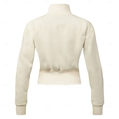 abordables Conjuntos de Ropa de Mujer-Mujer Chaqueta de Ciclismo Jersey de descenso Manga Larga MTB Bicicleta Montaña Ciclismo Carretera Invierno Otoño Negro / naranja Naranja blanco Color sólido Bicicleta Mantiene abrigado Cremallera