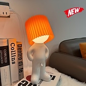 billiga Bordslampor-Rolig bordslampa, USB, rolig på/av-knapp blyg pojke sänglampa nattlampa humor skämt present till vuxna mamma kvinnor fru flickvän födelsedag alla hjärtans dag honom henne