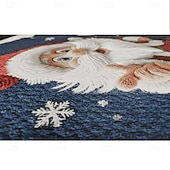  Maglione di Natale brutto Per uomo Babbo Natale Stampa Maglione Maglieria Girocollo Casual Vacanza Quotidiano Festival Tenere al caldo Manica Lunga Primavera Autunno Inverno Nero A Nero B Nero