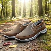 economico Scarpe Casual Slip-On-scarpe da uomo traspiranti slip-on outdoor – mocassini da passeggio leggeri e resistenti per il comfort quotidiano