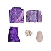 cheap Couple &amp; Group Costumes-Animal Detective Sparkling Animal Singer Pop Star Sheep Gazelle Dress Fancy Costume Carnival Costume Cosplay Costume for Girls' Kids Adults' Carnival Party Performance