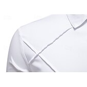 baratos Fantasias masculinas dos anos 1920-Loucos anos 20 Anos 20 Retro Vintage Blusa / Camisa Mafioso Padrinho Corte Justo Fantasia Homens Baile de Máscaras Traje de festa para noite Negócio / Cerimônia / Casamento Festa de Solteira Adulto