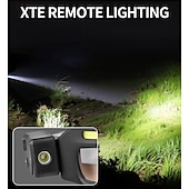 voordelige huishoudelijke apparaten-LED-koplampbril - USB-C-oplaadbaar IPX4-waterbestendig Bewegingssensoractivering 3 verlichtingsmodi Verstelbare pootjes Geschikt voor hardlopen, fietsen en buitenactiviteiten