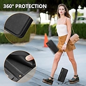 ieftine Carcasă Samsung-telefon Maska Pentru Samsung Galaxy S25 Ultra Plus S23 Ultra Plus S24 FE S22 Plus Ultra S23 FE Portofel Card Fermoar Protectie pentru intreg corpul cu curea de mână Retro PU piele