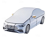 Недорогие отопление охлаждение-1 прочный всепогодный автомобильный чехол из утолщенной ткани Оксфорд &amp;подходит (подходит большинству внедорожников и грузовиков) - сильный снег, град, дождь, пыль &amp;- зимний ветрозащитный щит для