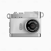 baratos Câmaras, Fotografia &amp; Vídeo-Chaveiro com câmera digital compacta e tela IPS de 0,96 polegadas. &amp;Câmera digital mini com flash, alça de pescoço, lente macro, recarregável via USB, vídeo 1080p, 20MP, autofoco híbrido, saída de