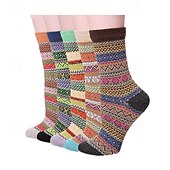 voordelige Cadeaus-Wollen Sokken voor Vrouwen Valentijnsdag Cadeaus voor Moeder Vrouwen Haar Sinterklaas Cadeaus Bot Warm Zachte Crew Sok voor Winter Wandelen