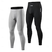 economico Fondi-WOSAWE Per uomo Tinta unica Calzamaglia da ciclismo Pantaloni da ciclismo Pantaloni da bici Bicicletta Collant Leggings Vestibilità semi-aderente Inverno Mountain Bike MTB Ciclismo su strada Gli sport