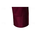 baratos Fantasias masculinas dos anos 1920-Loucos anos 20 Anos 20 Retro Vintage Blusa / Camisa Mafioso Padrinho Corte Justo Fantasia Homens Baile de Máscaras Traje de festa para noite Negócio / Cerimônia / Casamento Festa de Solteira Adulto