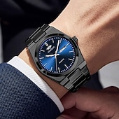 cheap Quartz Watches-Advanced Men&#039;s Wristwatch Fashionable/business Men&#039;s Quartz Watch Date Calendar Display Stainless Steel Case Strap The Best Gift Choice for Men